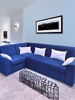 Диван ОНИКС раскладной 265 см в базовых тканях цвет Море