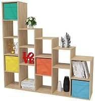 Стеллаж Прайм СТ-Л175 Дуб Санома