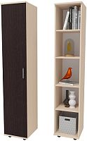 Стеллаж Стандарт С121 Дуб Молочный/Венге