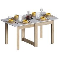 Стол-книжка СтК-4 Дуб санома/Белый