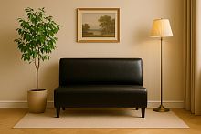 Диван ФудКорт 140 см в базовых тканях цвет Темный