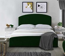 Кровать Роял 160х200 см с подъемным основанием в базовых тканях цвет Зеленый Мох