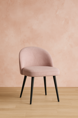 фото Стул Гуччи, Базовые ткани, Velutto Soft цвет Розовый