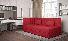 Кровать Уголок в базовых тканях цвет Красный
