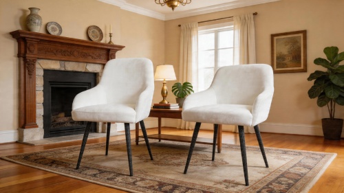 фото Стул-кресло Фьюжн, Базовые ткани, Velutto Soft цвет Белый