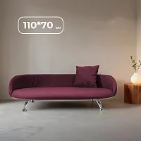 Лежанка Луи 110*70 см, Бордовый
