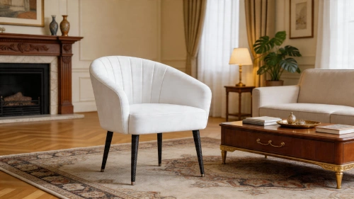 фото Стул-кресло Грация, Базовые ткани, Velutto Soft цвет Белый