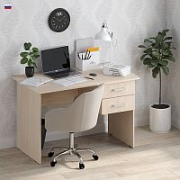 Стол письменный с тумбой Джаз СП2 Дуб Молочный