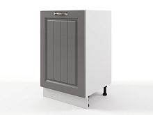 Шкаф напольный Мария 500х820х476 Графит/ Белый