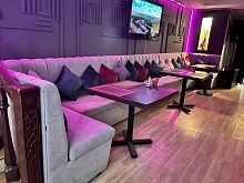 Диван Ресторанный 130 см в базовых тканях цвет Бетон