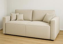 Диван Вива 220 см раскладной в базовых тканях цвет Молочный