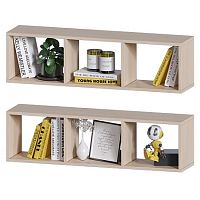 Настенная полка Комбо-3 Дуб Молочный