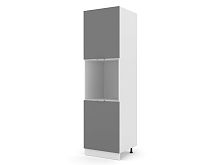 Шкаф-пенал напольный Каталея с нишей под духовку 600х2140х576