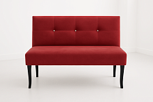 Диван М 100 см в базовых тканях цвет Красный