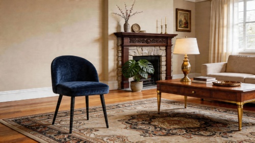 фото Стул Гуччи, Базовые ткани, Velutto Soft цвет Море