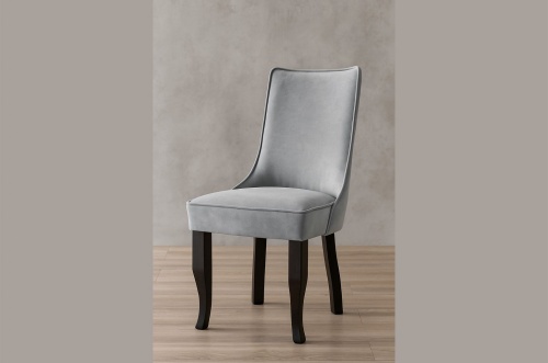 фото Стул Прага без стяжки, Базовые ткани, Velutto Soft цвет Бетон