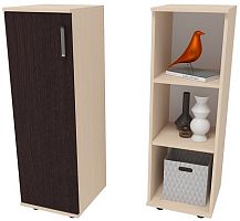 Стеллаж Стандарт С831 Дуб Молочный/Венге