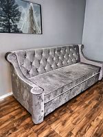 Диван Венеция раскладной 240 см в базовых тканях цвет Бетон