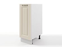 Шкаф напольный Мария 300х820х476 Крем/ Белый