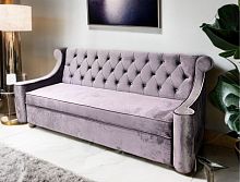 Диван Венеция раскладной 240 см в базовых тканях цвет Пурпурный