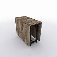 Стол книжка трансформер от производителя "Standart 2 Plus" - 1850х1000х750 цвет столешницы Намибия подстолье Темное