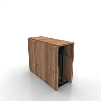 Стол книжка трансформер от производителя "Лайт Maksimus Plus" - 2750х1000х750 цвет Дуб Сомеро подстолье Темное