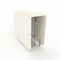 Стол книжка трансформер от производителя "Standart" - 1770х900х750 цвет столешницы Бодега подстолье Светлое