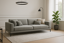 Диван Анкор 170 см в базовых тканях цвет Молочный