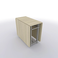 Стол книжка трансформер от производителя "Standart 2 Plus" - 1850х1000х750 цвет столешницы Холден подстолье Светлое