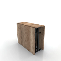 Стол книжка трансформер от производителя "Лайт Maksimus Plus" - 2750х1000х750 цвет Дуб Каньон подстолье Темное