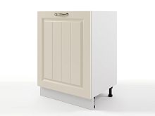 Шкаф напольный Мария 1-дв. 600х820х476 Крем/ Белый