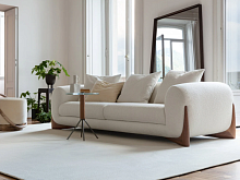 Диван Селеста 200 см в тканях Velutto Soft цвет Белый