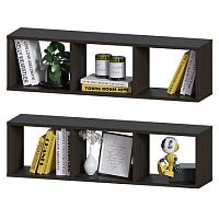 Настенная полка Комбо-3 Венге