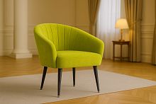 Стул-кресло Грация, Базовые ткани, Velutto Soft цвет Солнце