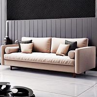 Диван Феникс 200 см в базовых тканях цвет Молочный