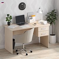 Стол письменный с тумбой Джаз СП3 Дуб Молочный