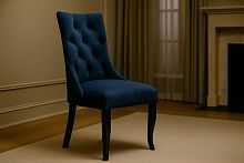 Стул Прага, Базовые ткани, Velutto Soft цвет Море