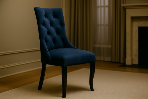 фото Стул Прага, Базовые ткани, Velutto Soft цвет Море