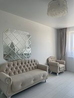 Диван Честерфилд 200 см в базовых тканях цвет Белый