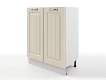 Шкаф напольный Мария 600х820х476 Крем/ Белый