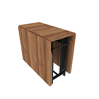 Стол книжка трансформер от производителя "Maksimus 2 Plus" - 3050х1000х770 цвет Дуб Сомеро подстолье Темное