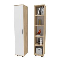 Стеллаж Стандарт С121 Дуб Санома/Белый