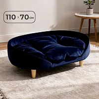 Лежанка Лилу 70*110 см, Индиго