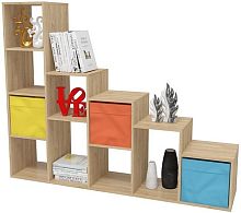 Стеллаж Прайм СТ-Л145 Дуб Санома