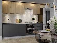 Кухонный гарнитур без столешницы Колор 2,6 м