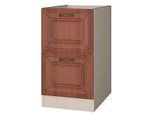 Тумба напольная с 2 ящиками Ника 45 см