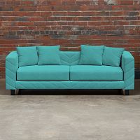 Диван Агат 200 см в базовых тканях цвет Зеленый Мох