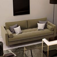 Диван Феникс 200 см в базовых тканях цвет Светло-Бирюзовый