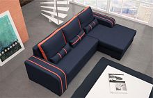 Диван Океан раскладной 283 см в базовых тканях цвет Море