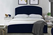 Кровать Роял 160х200 см с подъемным основанием в базовых тканях цвет Море